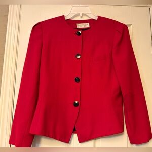 Cross Country Vibrant‎ Red Blazer